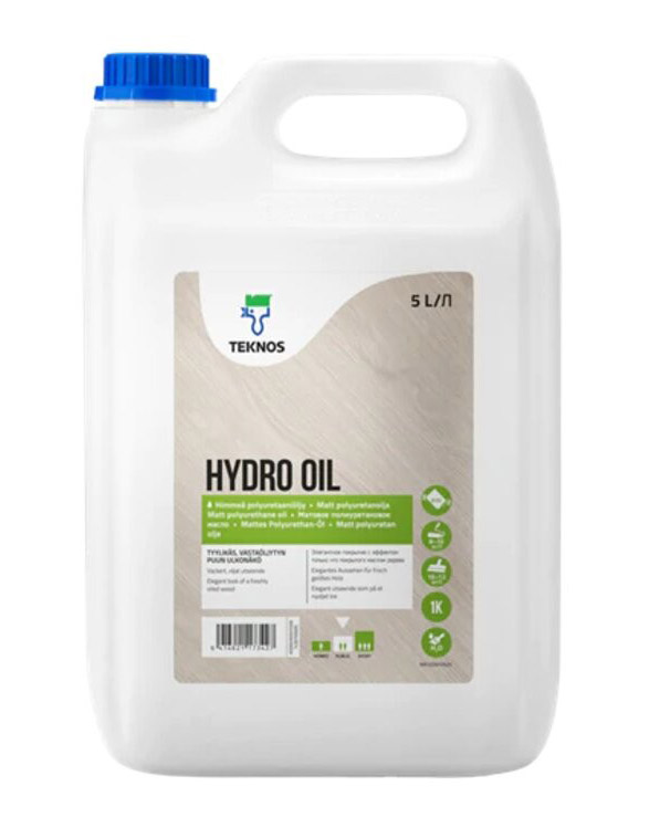 Specialni premaz za lesena tla Teknos (Hydro Oil)